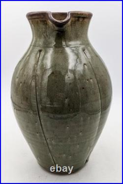 Large John Jelfs Studio Pottery Stoneware Pitcher / Jug