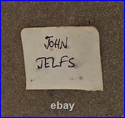 Large John Jelfs Studio Pottery Stoneware Pitcher / Jug