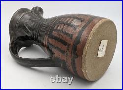 Large John Jelfs Studio Pottery Stoneware Pitcher / Jug
