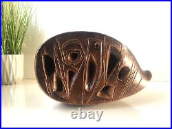 Large MID Century Studio Pottery Abstract Hedgehog Sculpture By Jennifer Cole