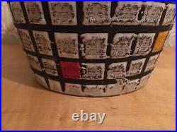 Large Mid Century Modernist Vase West German Studio Pottery 12