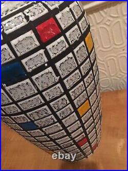 Large Mid Century Modernist Vase West German Studio Pottery 12