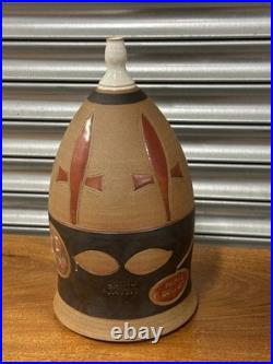 Large Mid Century Studio Pottery Vase Mill Pottery Wootton Michael Gaitskell