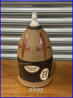 Large Mid Century Studio Pottery Vase Mill Pottery Wootton Michael Gaitskell
