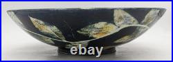 Large Pru Green Gwili Studio Pottery Flower Bowl 20th Century