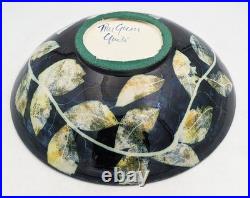Large Pru Green Gwili Studio Pottery Flower Bowl 20th Century