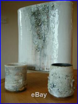 Large Sam Hall Studio Art Pottery Vase / Vessel Cornwall