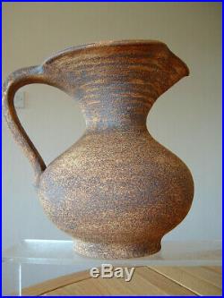 Large Signed Waistel Cooper Studio Art Pottery Jug / Vase