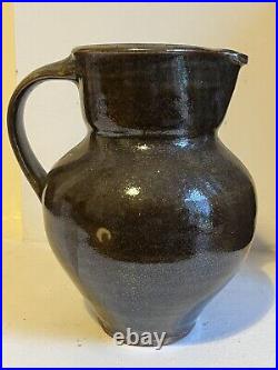 Large Studio Pottery Jug Marked A. P. Colin Pearson / David Leach Aylesford