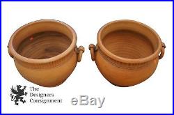 Large Terracotta Earthenware Vases Made in Italy Planter Jardiniere Pottery
