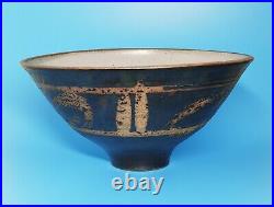 Large Ursula Morley Price Early Studio Pottery Footed Bowl Stamped Stunning
