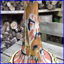 Large Vintage Handmade East Africa Studio Pottery Vase From Ghana 18.75 Tall