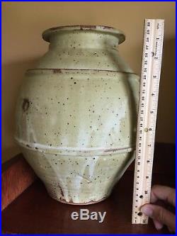 Large Warren Mackenzie mingei style vase Minnesota master potter