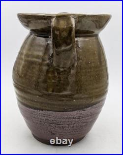 Large Wenford Bridge Studio Pottery Covered Stoneware Jar 20th Century