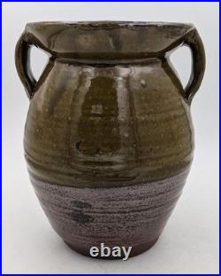 Large Wenford Bridge Studio Pottery Covered Stoneware Jar 20th Century