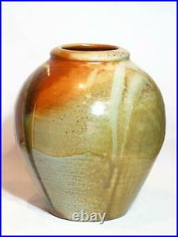 Large Woodfired Vase, Robert Barron. Australian Studio Pottery