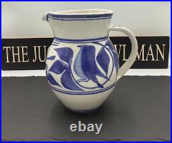 Laurence Mcgowan Highly Decorative Studio Pottery Jug