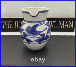 Laurence Mcgowan Highly Decorative Studio Pottery Jug