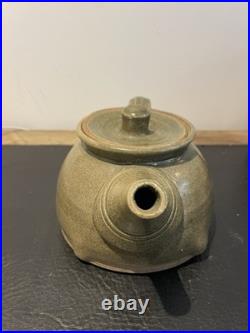 Leach Pottery Celadon Studio Teapot 1950s Leach Pottery Celadon Studio Teapot 1950s