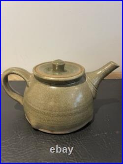 Leach Pottery Celadon Studio Teapot 1950s Leach Pottery Celadon Studio Teapot 1950s
