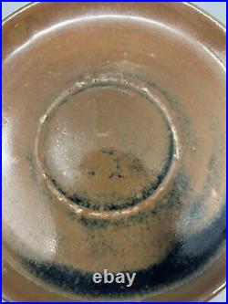 Leach Pottery St Ives cup and saucer tenmoku glaze #278