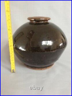 Leach St. Ives Trevor Corser Signed Large Tenmoko Studio Pottery Vase