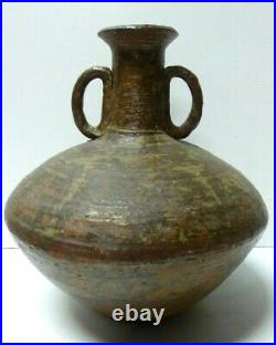 Les Blakebrough Australian Sturt Studio Pottery Exhibition Piece Vase Vessel