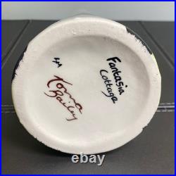 Lorna Bailey Fantasia Cottage Hand Painted and Personally Signed Conical jug