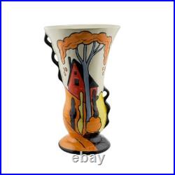 Lorna Bailey Old Ellgreave Art Ware Vase Signed Hand Painted Studio Pottery