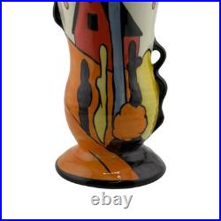 Lorna Bailey Old Ellgreave Art Ware Vase Signed Hand Painted Studio Pottery