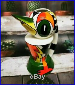 Lorna Bailey Woodpecker Teapot Jug Vase Studio Art Pottery Bird