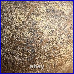 Lovely Vintage Naturalistic Japanese Studio Pottery Stoneware Seed Pod Vase