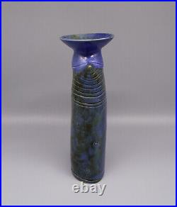 Lyn Lovitt (b1941) Studio Pottery Stoneware Vase 28cm