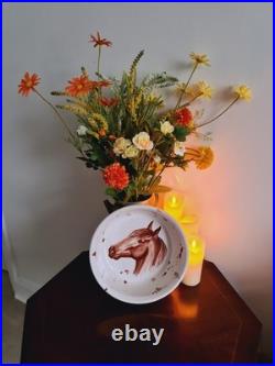 MIA SAROSI Bowl Art Pottery Ceramic Hand Painted Royal Coronation Edition 2013