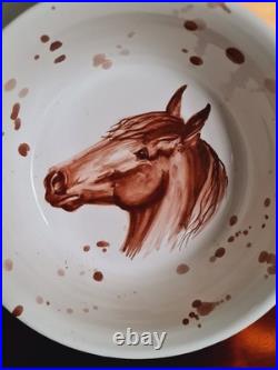 MIA SAROSI Bowl Art Pottery Ceramic Hand Painted Royal Coronation Edition 2013