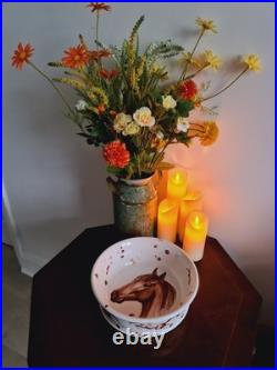 MIA SAROSI Bowl Art Pottery Ceramic Hand Painted Royal Coronation Edition 2013