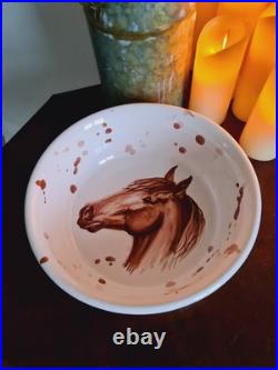 MIA SAROSI Bowl Art Pottery Ceramic Hand Painted Royal Coronation Edition 2013