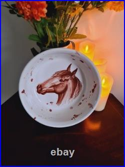 MIA SAROSI Bowl Art Pottery Ceramic Hand Painted Royal Coronation Edition 2013