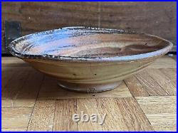 MICKI SCHLOESSINGK Studio Pottery Footed Bowl Leach era