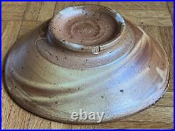 MICKI SCHLOESSINGK Studio Pottery Footed Bowl Leach era