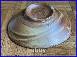 MICKI SCHLOESSINGK Studio Pottery Footed Bowl Leach era