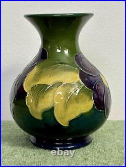 MOORCROFT CLEMATIS VASE 13.5 cm high