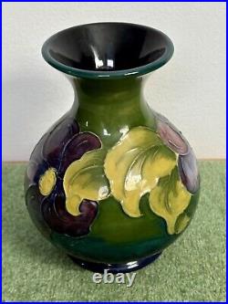 MOORCROFT CLEMATIS VASE 13.5 cm high