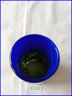 Mad Art Studio Glass Blue Sky Wildflower Vase 2008 (unboxed) Mad Art Studio Glass Blue Sky Wildflower Vase 2008 (unboxed)