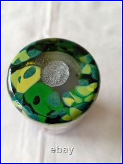 Mad Art Studio Glass Blue Sky Wildflower Vase 2008 (unboxed) Mad Art Studio Glass Blue Sky Wildflower Vase 2008 (unboxed)