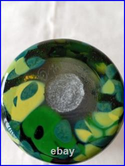 Mad Art Studio Glass Blue Sky Wildflower Vase 2008 (unboxed) Mad Art Studio Glass Blue Sky Wildflower Vase 2008 (unboxed)