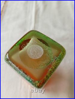Mad Art Studio Glass Citrus rectanglar Vase 2008 (unbox) Mad Art Studio Glass Citrus rectanglar Vase 2008 (unbox)