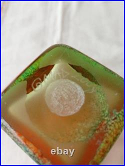 Mad Art Studio Glass Citrus rectanglar Vase 2008 (unbox) Mad Art Studio Glass Citrus rectanglar Vase 2008 (unbox)