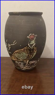 Marazion Studio Pottery Vase 1960. 19cm tall