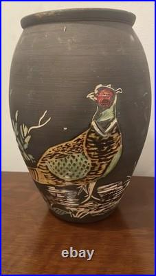 Marazion Studio Pottery Vase 1960. 19cm tall
